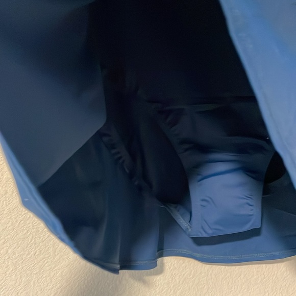 Keeprone swim skirt mid waist tankini bottom 20W Navy Blue - Picture 7 of 11